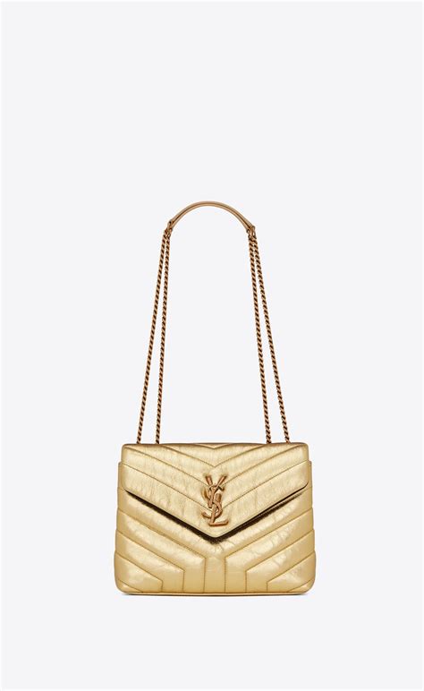 ysl loulou metallic|ysl loulou leather handbags.